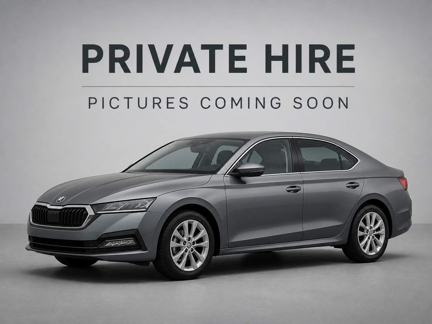 Private hire vehicles for rent